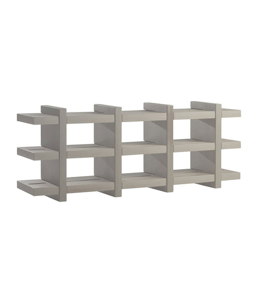 Slide Booky 4 Bookcase - Dove Grey