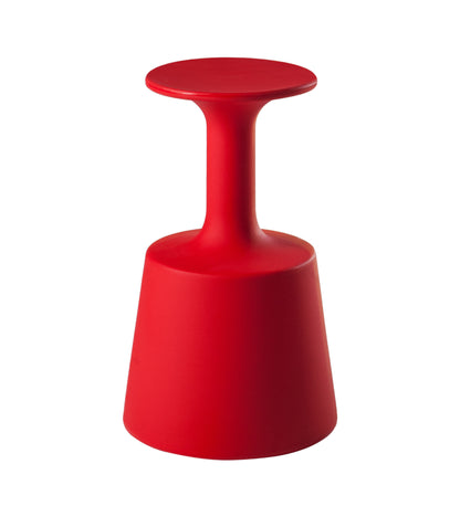 Slide Drink Bar Stool - Flame Red