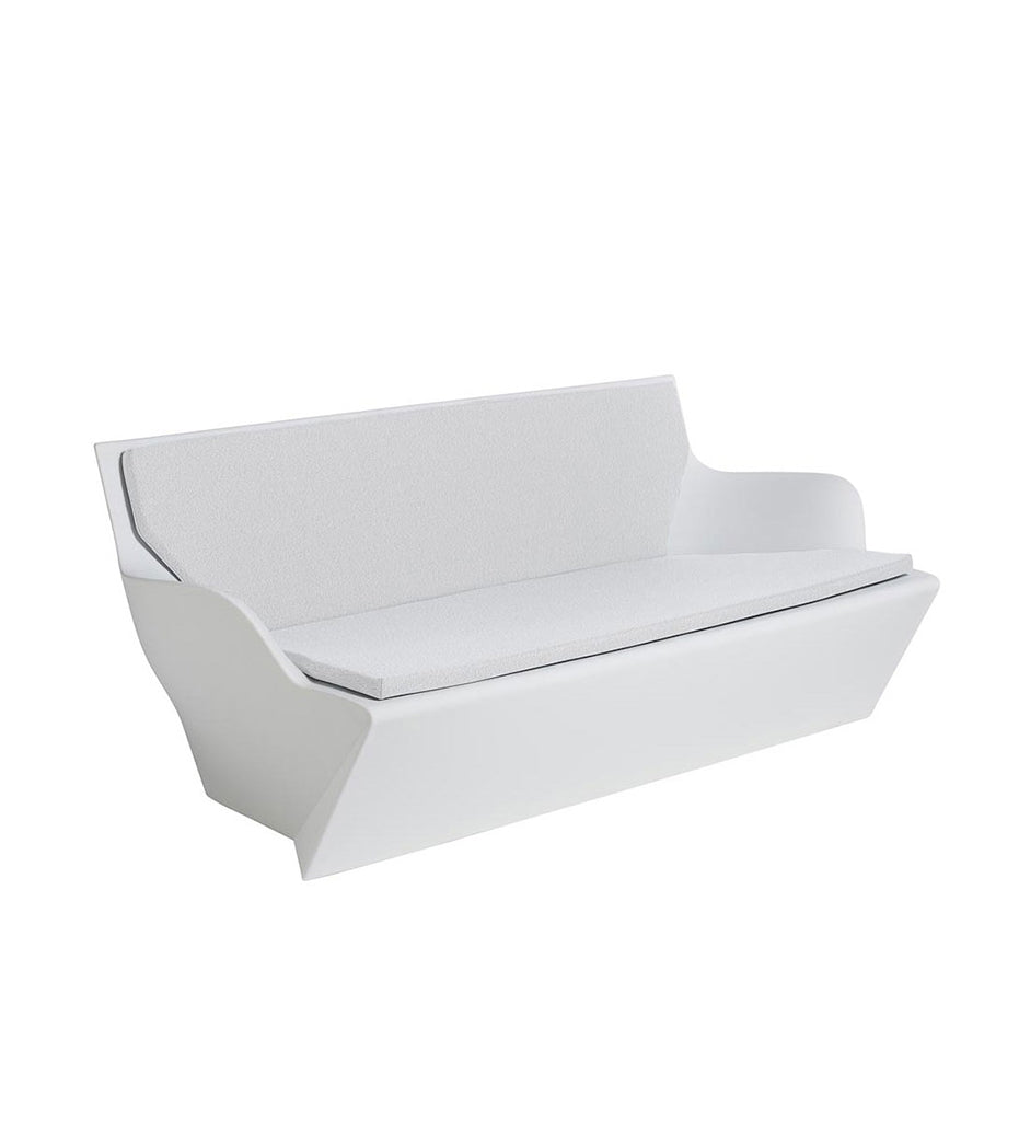 Slide Kami Yon Loveseat -  with White Cushion