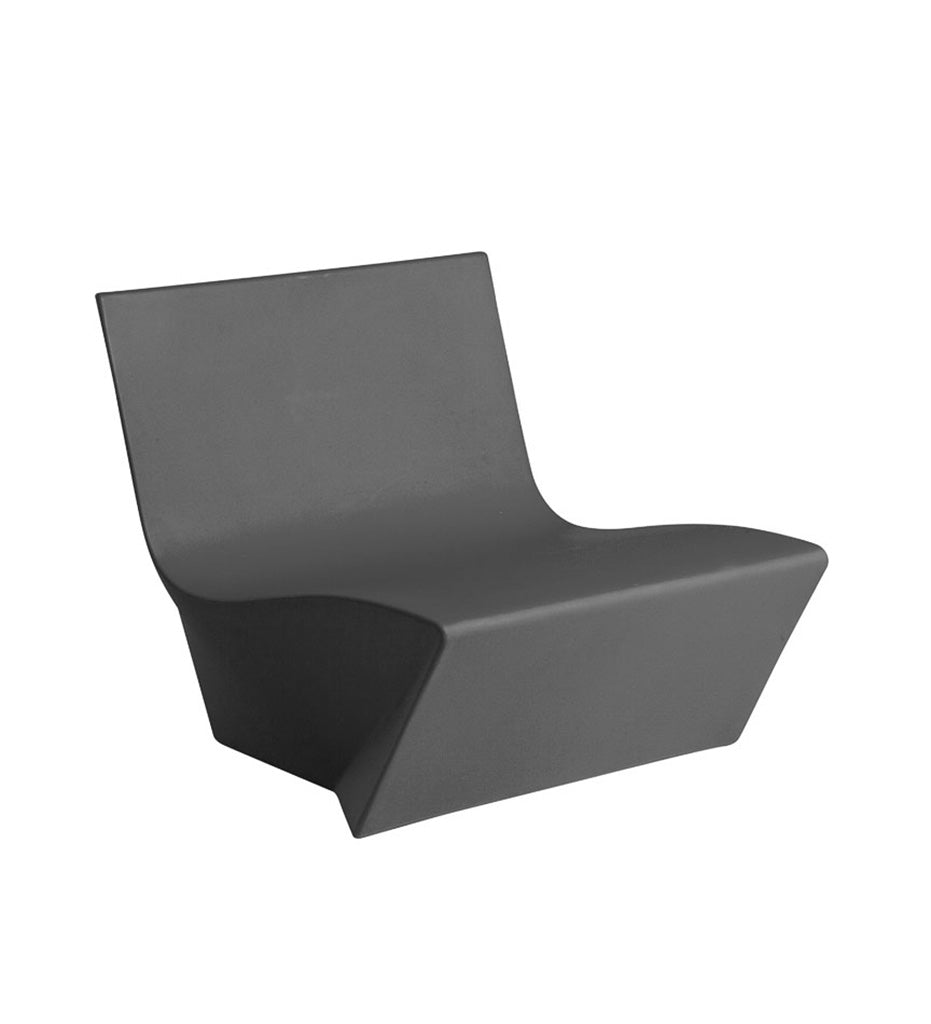 Slide Kami Ichi Armless Chair - Elephant Grey