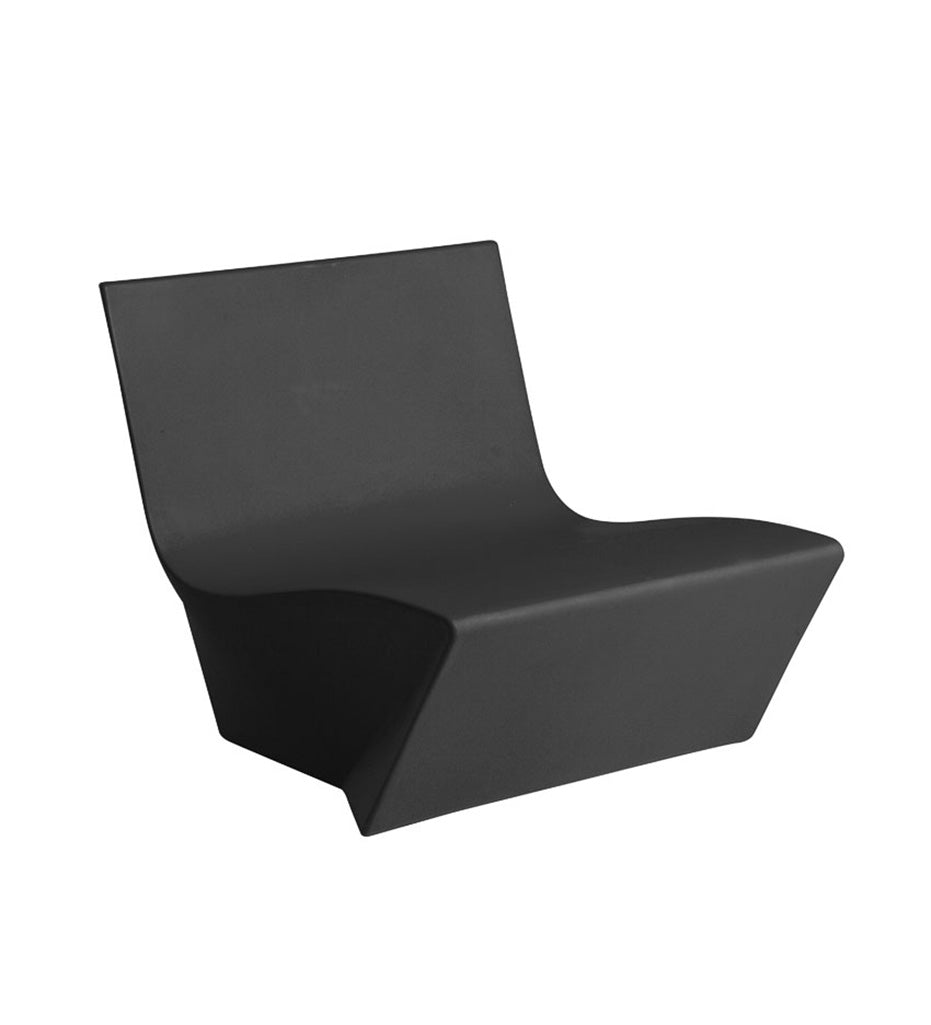 Slide Kami Ichi Armless Chair - Jet Black