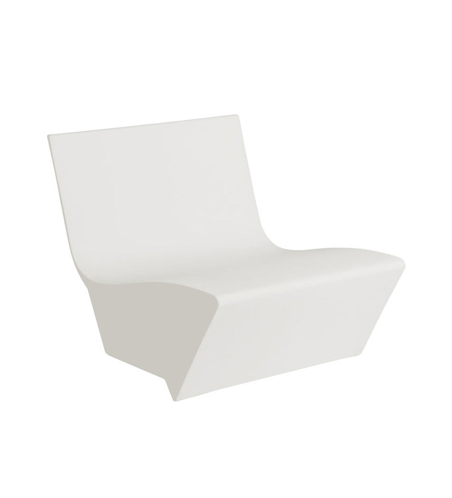 Slide Kami Ichi Armless Chair - milky White