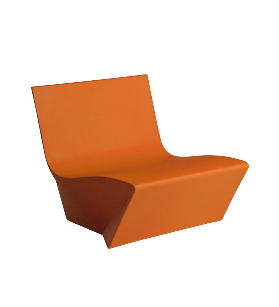 Slide Kami Ichi Armless Chair - Pumpkin Orange