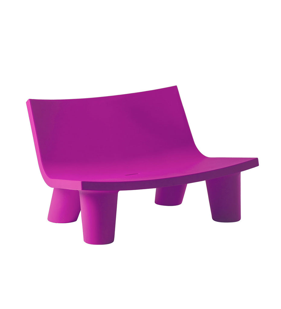 Slide Low Lita Loveseat -  Sweet Fuschia