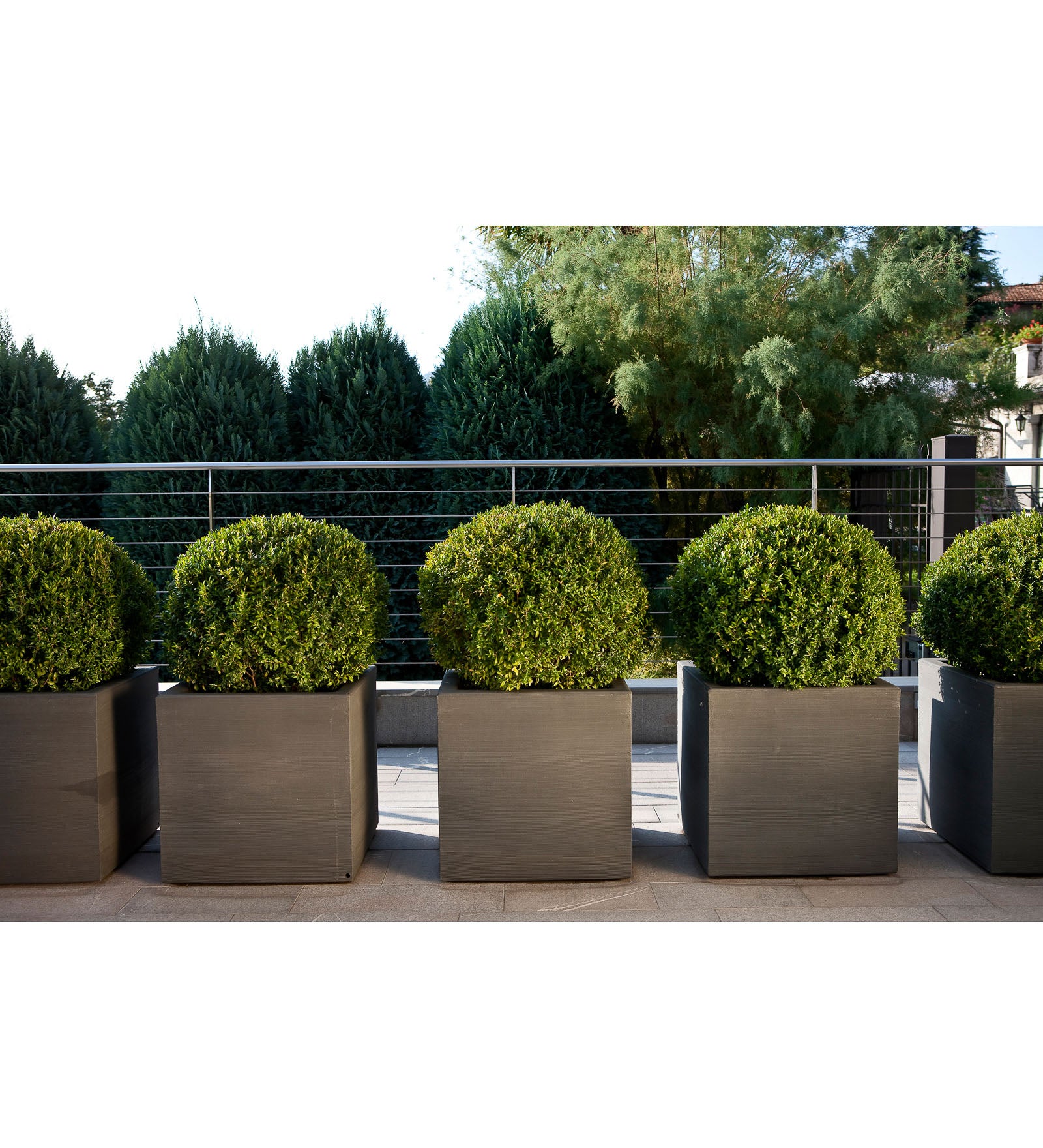 lifestyle, Slide Quadra Planter - Rectangle 