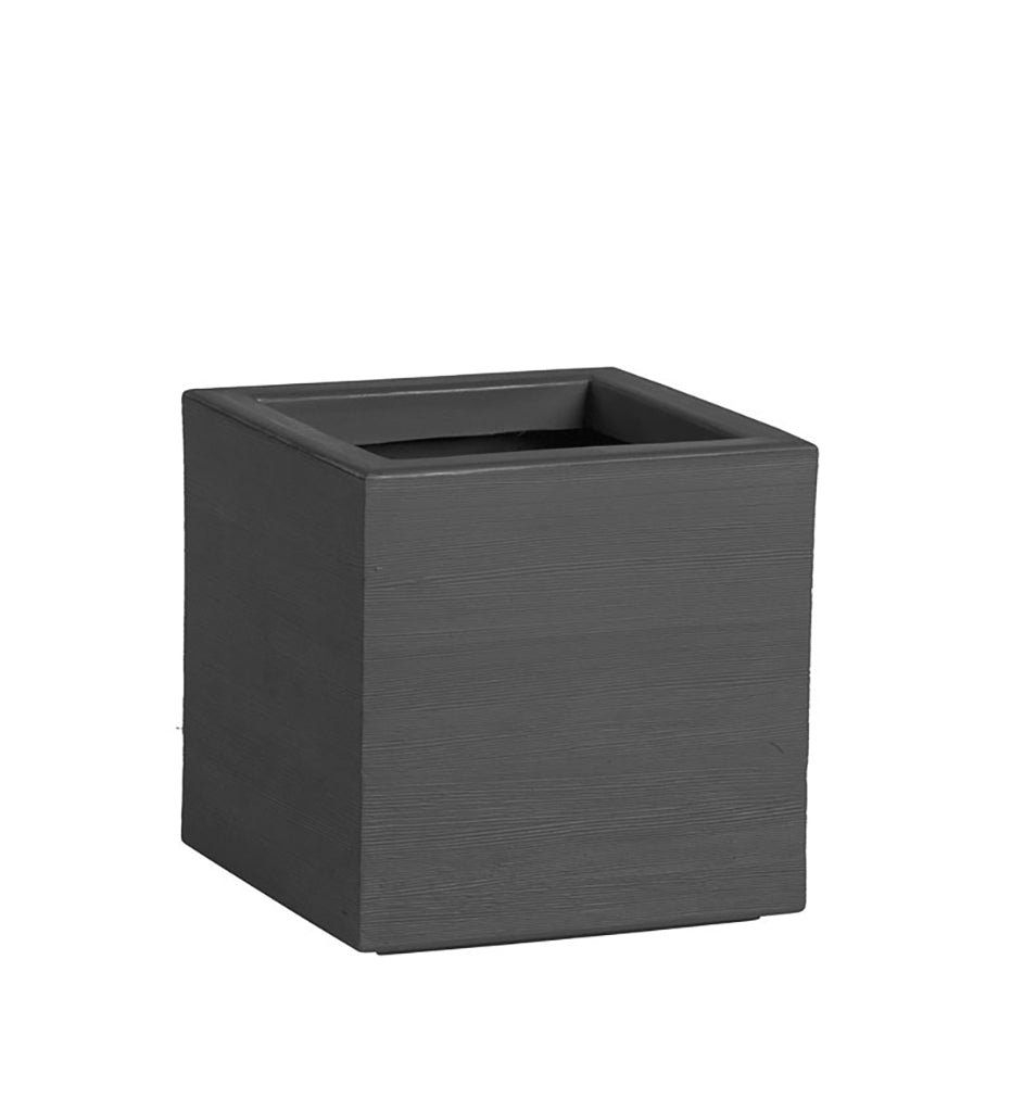 Slide Quadra Planter -Square Elephant Grey