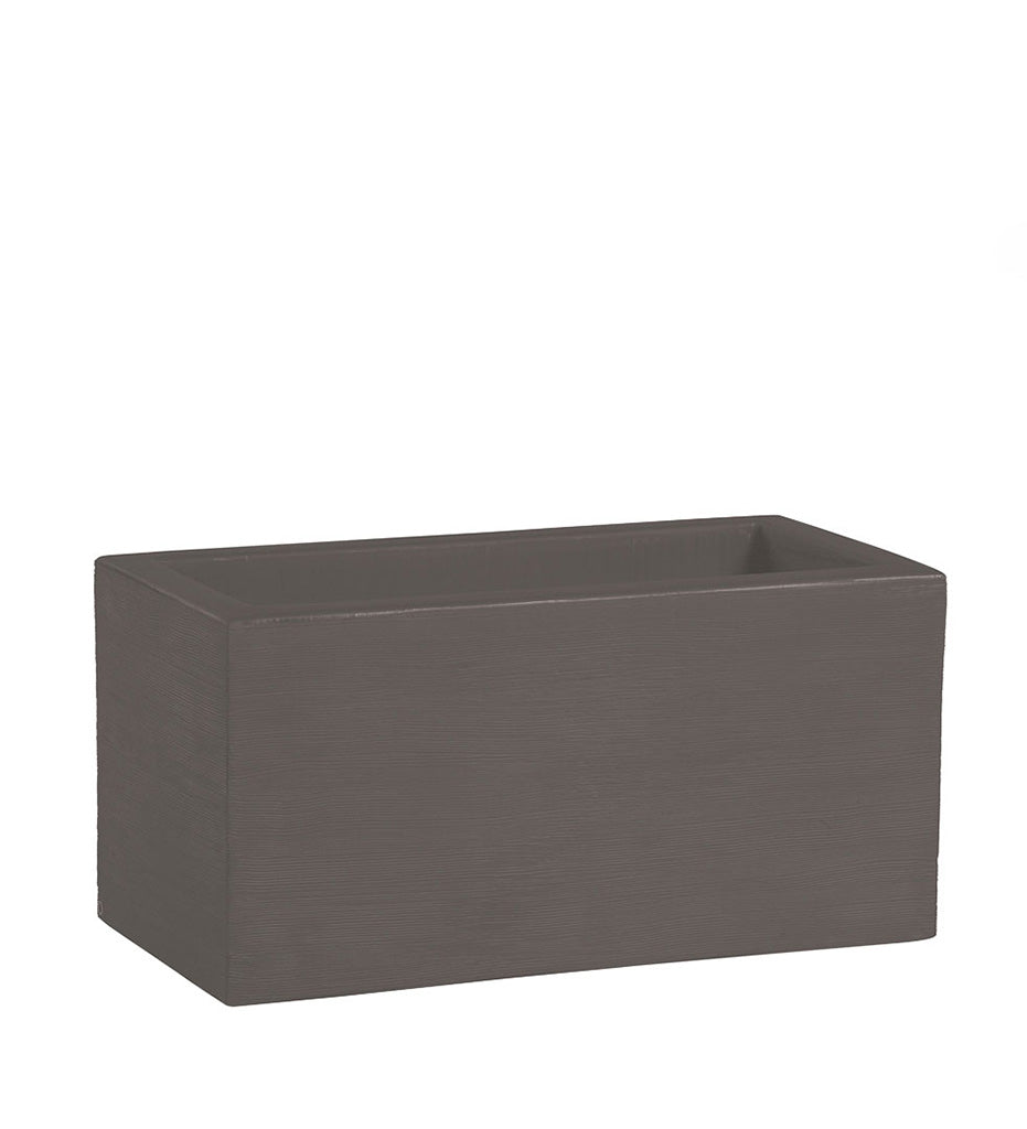 Slide Quadra Planter - Rectangle Argil Grey