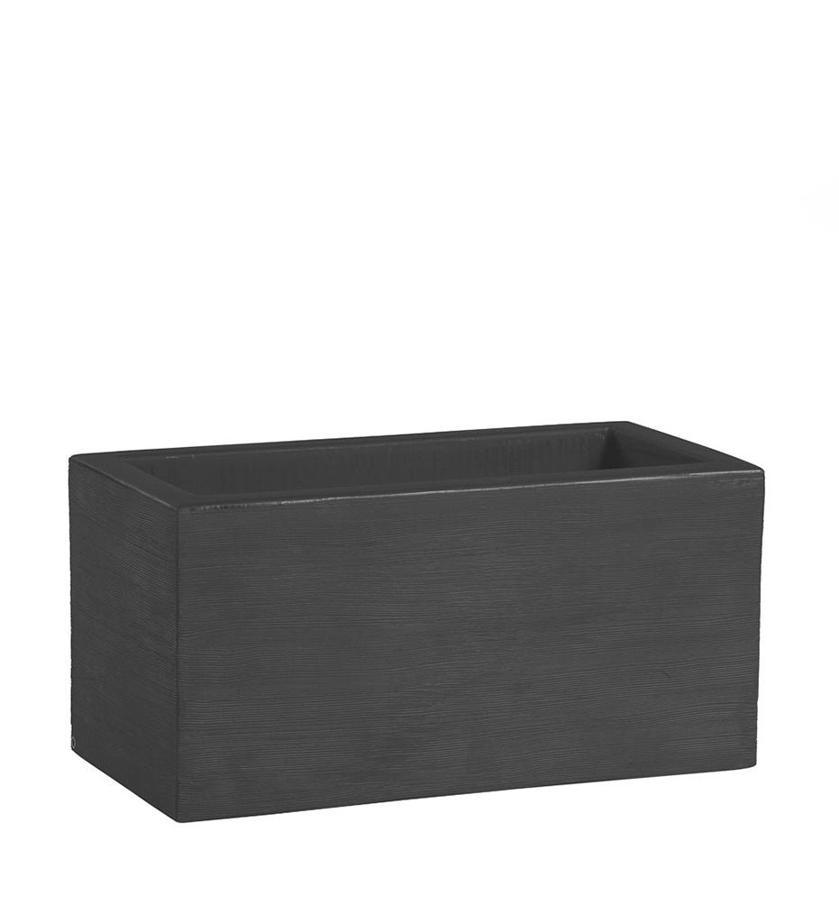 Slide Quadra Planter - Rectangle Elephant Grey