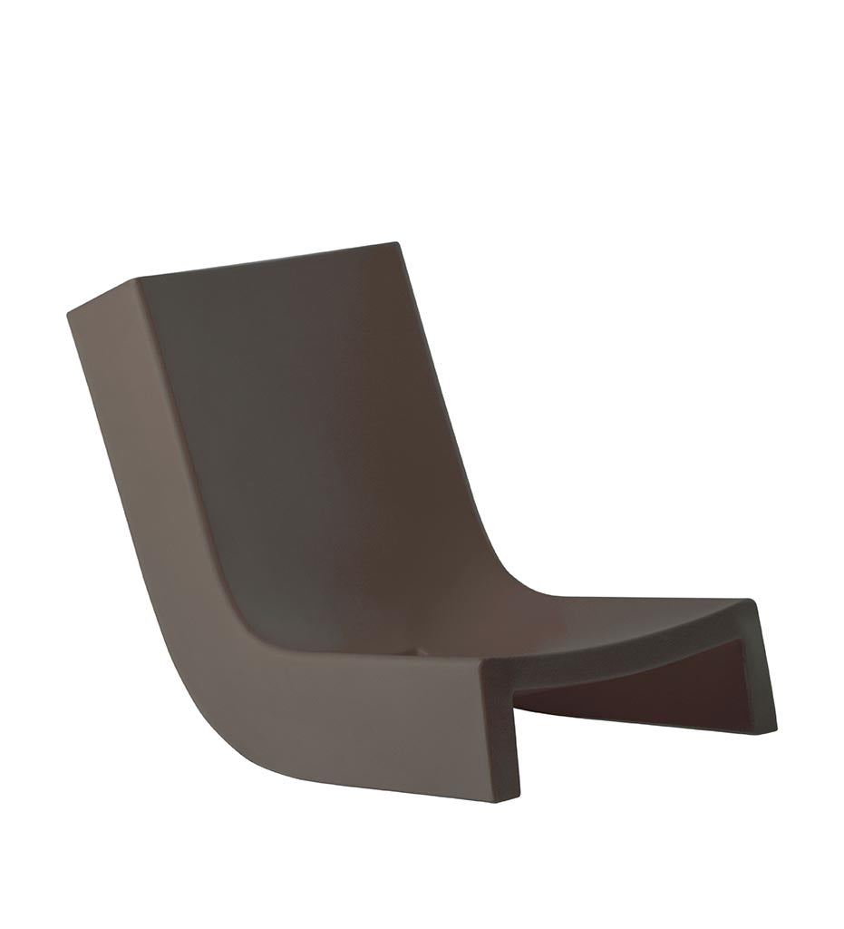 Slide Twist Rocking Lounge Chair - Chocolate Brown