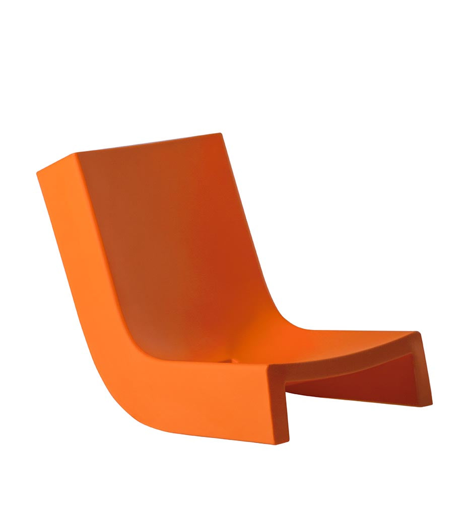 Slide Twist Rocking Lounge Chair - Pumpkin Orange