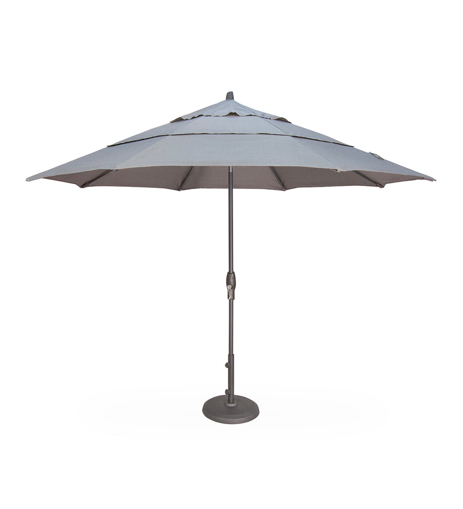 11' Auto Tilt Round Umbrella