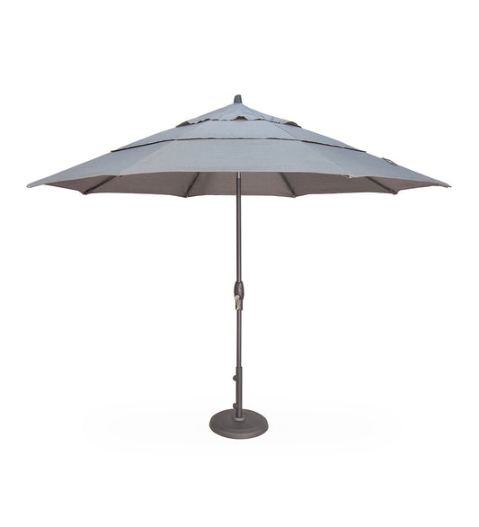 11' Auto Tilt Round Umbrella