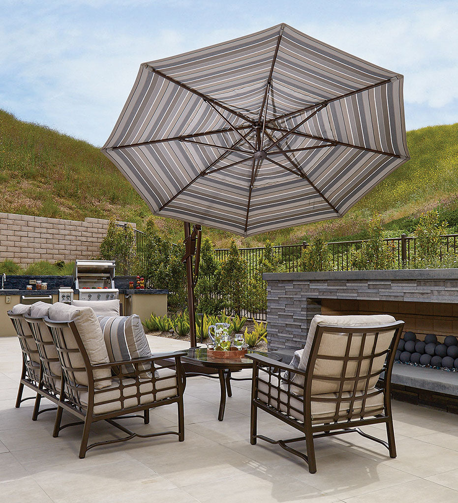 11' AKZ Plus Round Cantilever Umbrella -