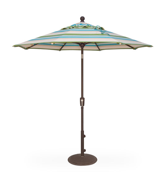 7.5' Push Button Tilt Round Umbrella