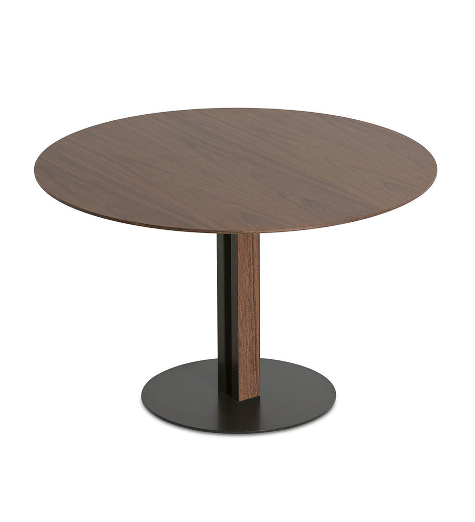 Verges Design Sandwich Large Round Dining Table Base - Veneered -