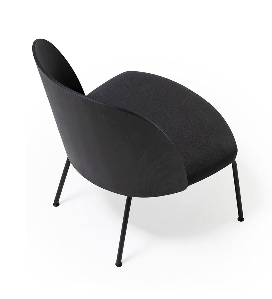 Verges Design Cistell Slim Lounge Chair - Metal Legs -