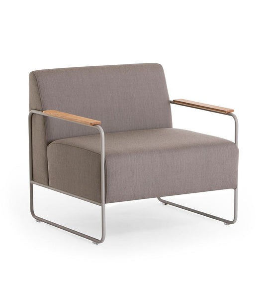 Verges Design Dula Armchair - Wood Armrests