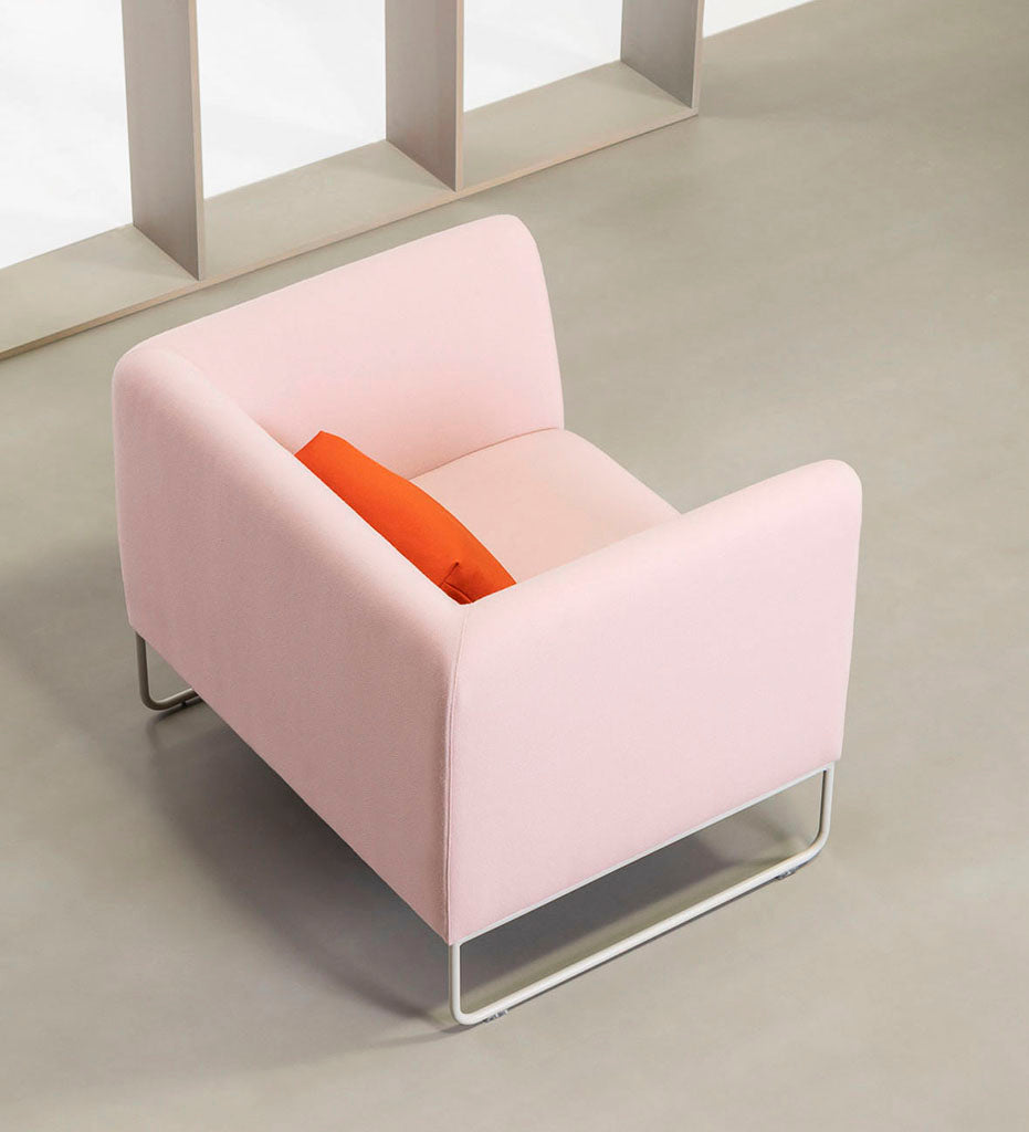 lifestyle, Verges Design Dula Armchair - Upholstered Armrests