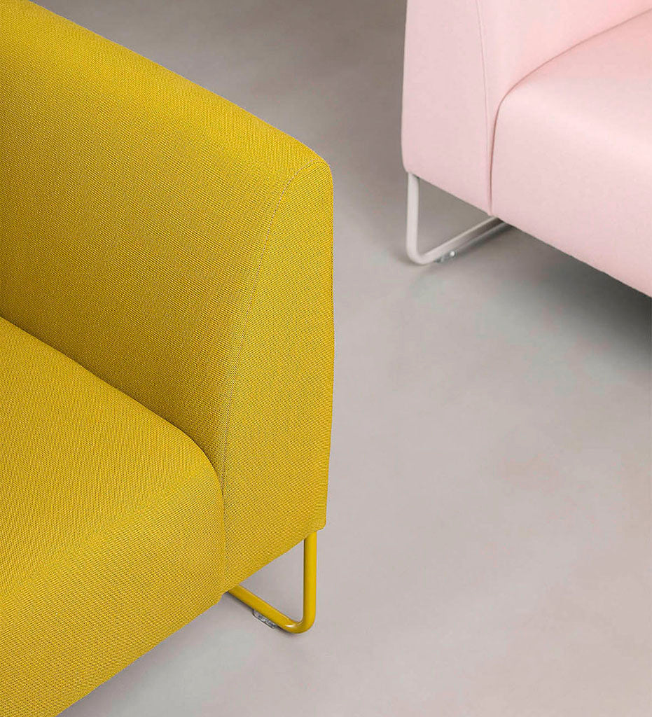 lifestyle, Verges Design Dula Armchair - Upholstered Armrests