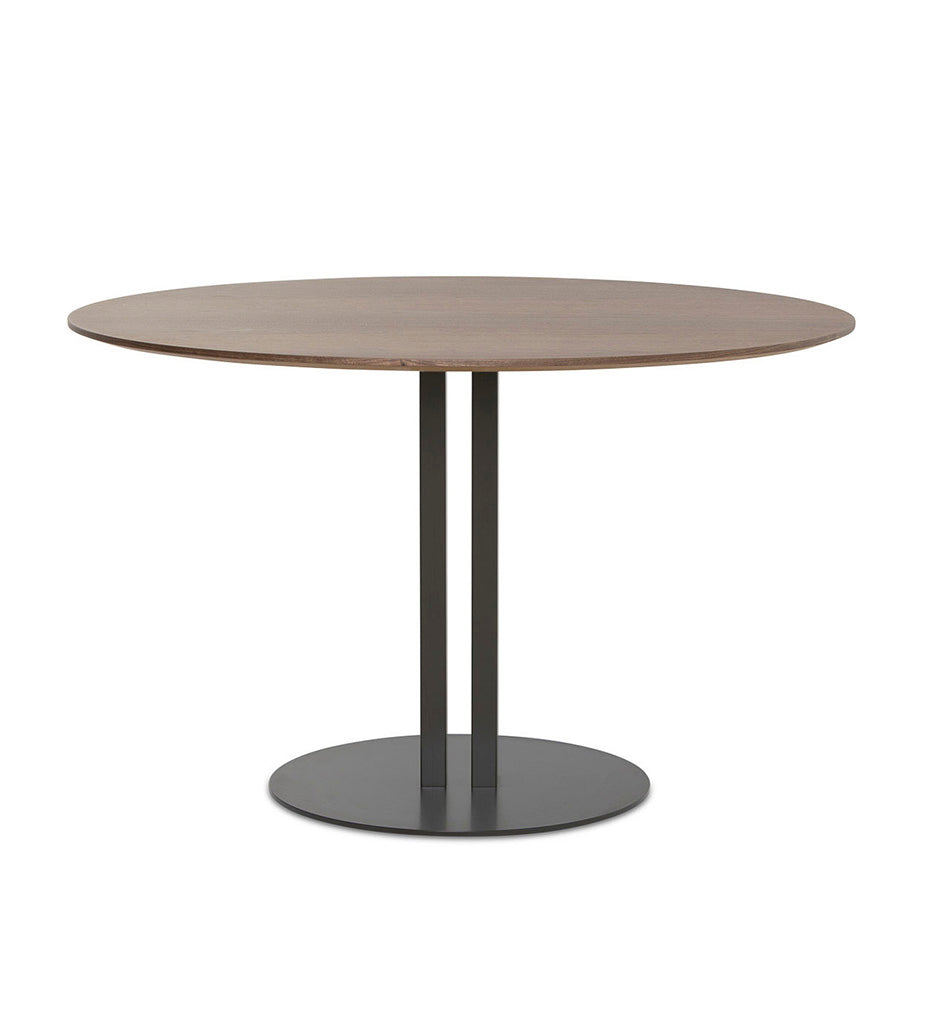 Verges Design Sandwich Large Round Dining Table Base - Veneered -