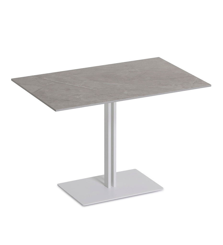 Sandwich Rectangular Dining Table Base - Metal