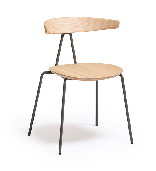 Verges Design Compass Stackable Chair - Metal Legs