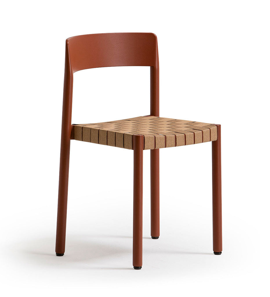 Verges Design Nela Ash Dining Chair - Paper Wicker Seat