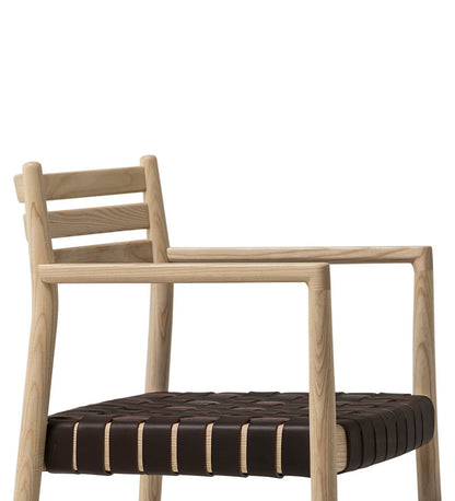 Verges Design Bogart Arm Chair - Woven Cord Seat -