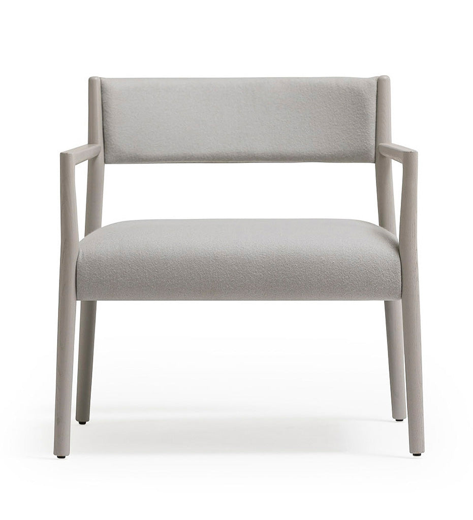 Verges Design Bogart Lounge Chair - Upholstered Seat & Back -