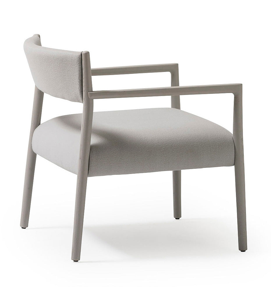 Verges Design Bogart Lounge Chair - Upholstered Seat & Back -