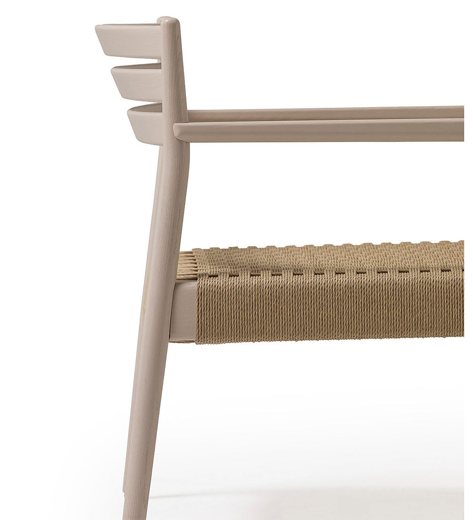 Verges Design Bogart Lounge Chair - Braided Paper Seat -