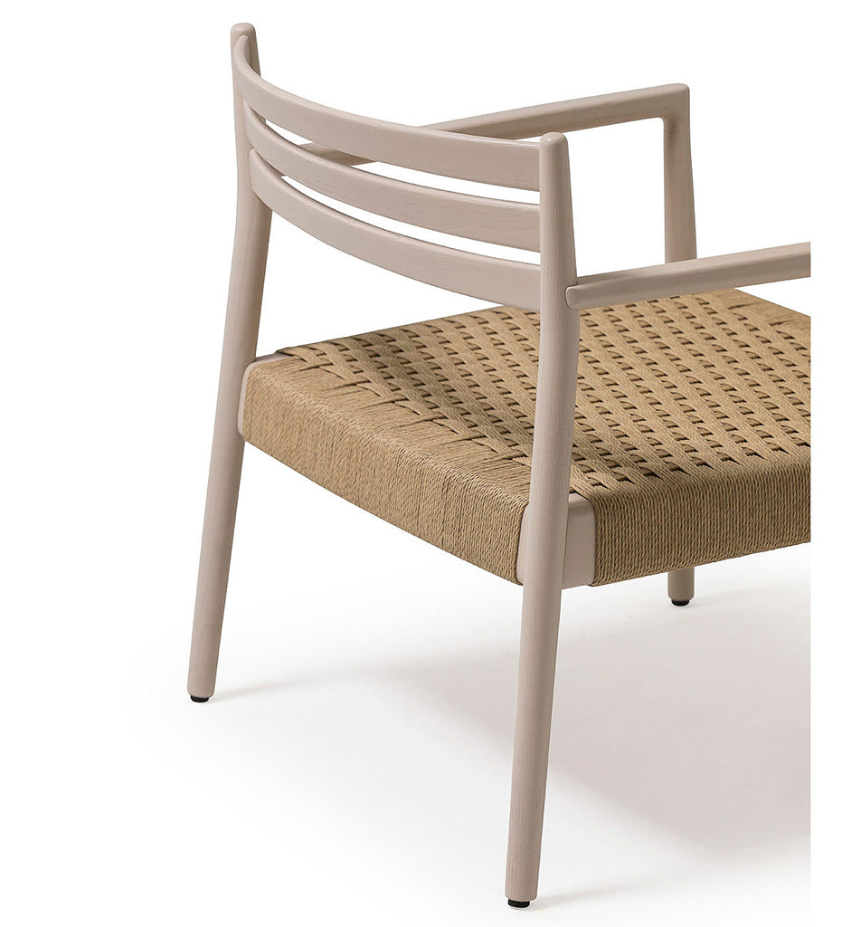 Verges Design Bogart Lounge Chair - Braided Paper Seat -