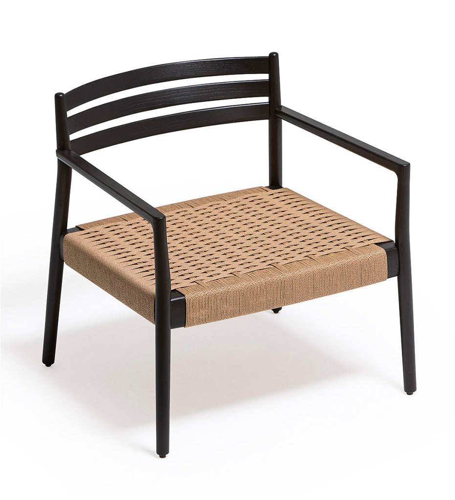 Verges Design Bogart Lounge Chair - Braided Paper Seat -