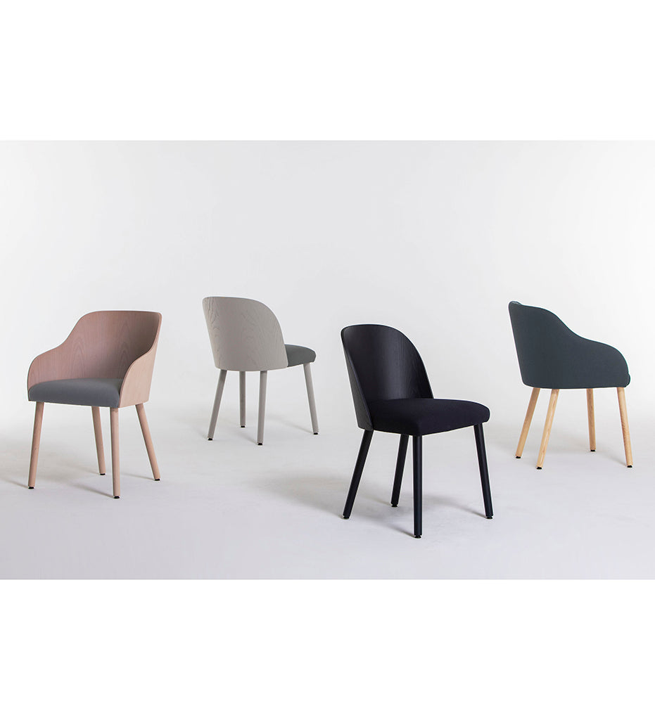 lifestyle, Verges Design Cistell Slim Chair - Wood Legs -