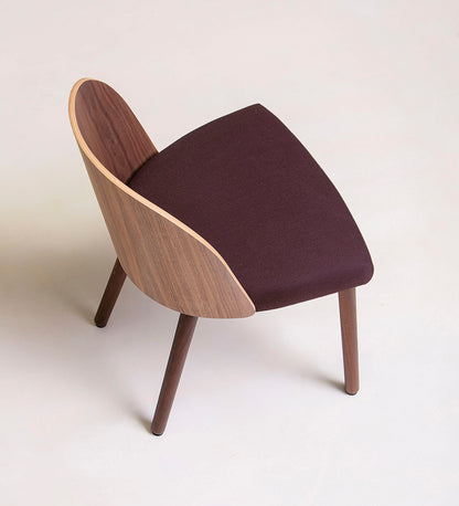 Verges Design Cistell Slim Chair - Wood Legs -