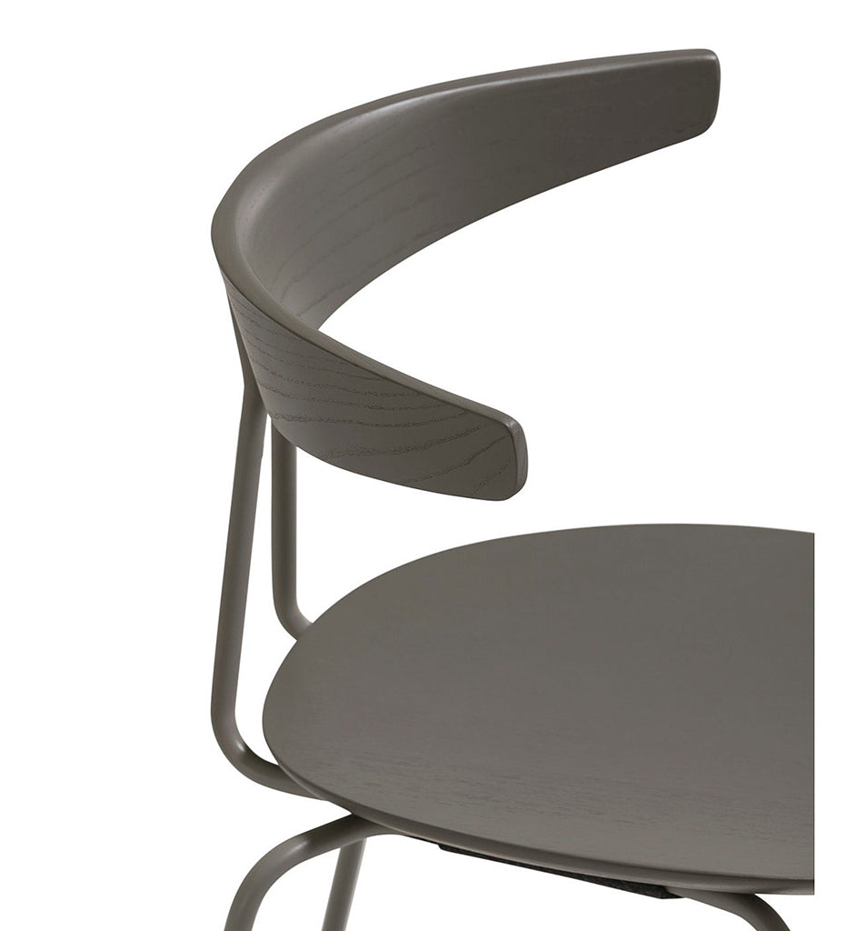 Verges Design Compass Stackable Chair - Metal Legs