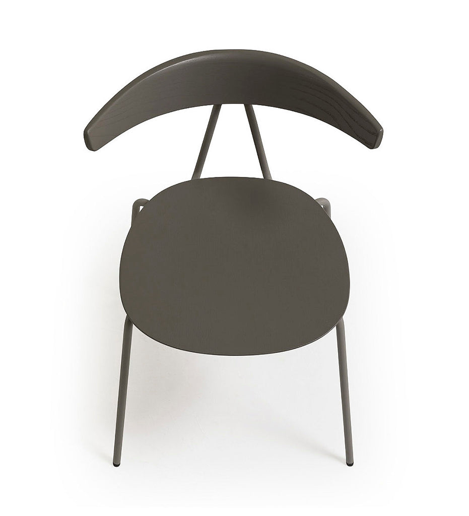 Verges Design Compass Stackable Chair - Metal Legs