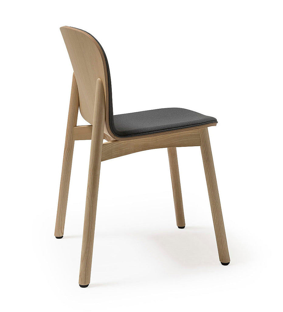 Verges Design Ona Chair - Wooden Legs - Upholstered Inner Back -