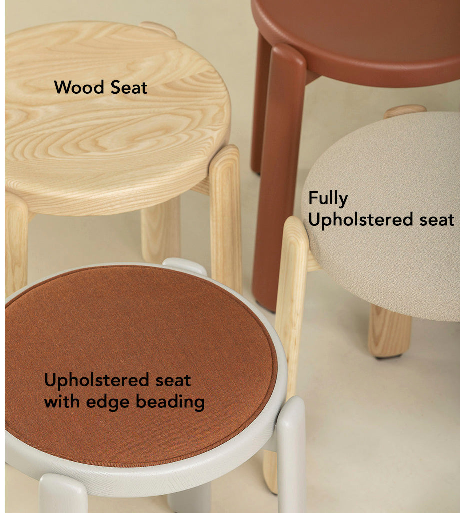 Verges Design Tura Bar Stool Upholstery Options