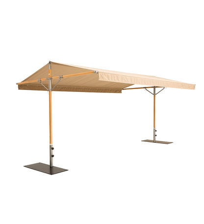 Papillon Dual Post Shade Structure - Eucalyptus -