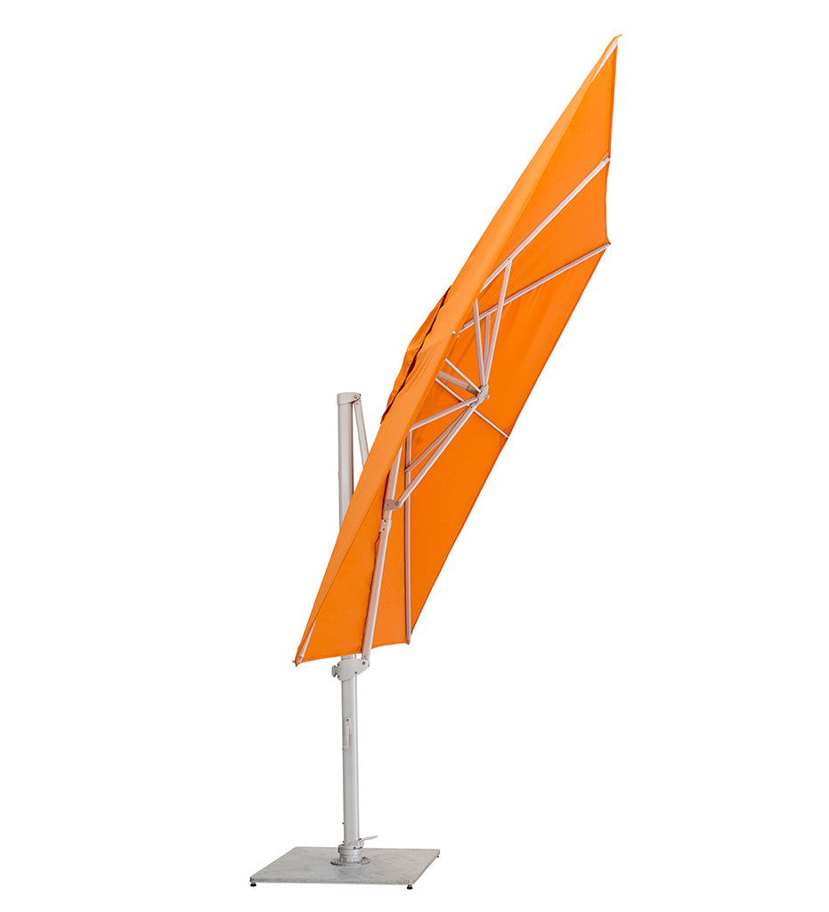 10' Pavone Square Cantilever Umbrella - Handwheel -