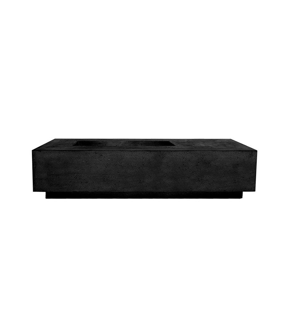 Las Palmas Fire Table 38" x 80" Ebony