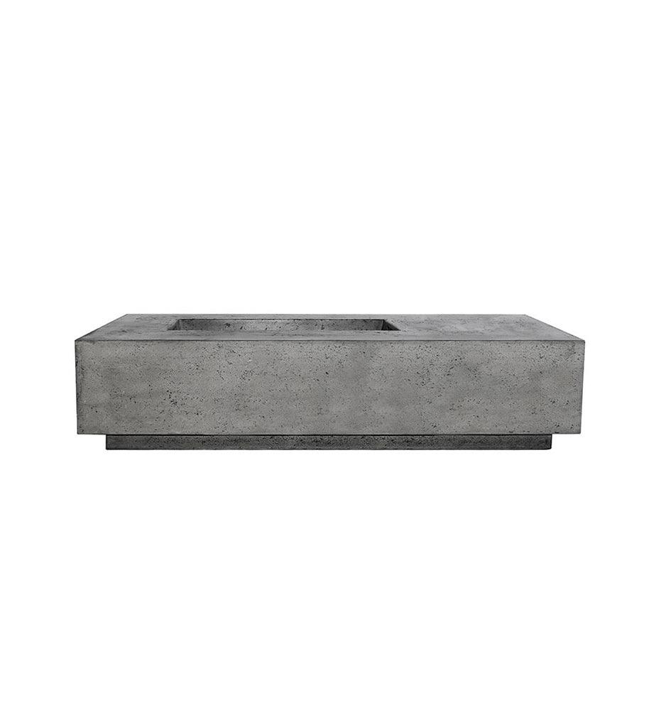 Las Palmas Fire Table 38" x 80" Pewter