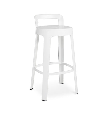 RS Barcelona Ombra Bar Stool - Backrest White