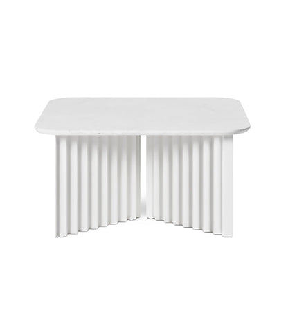 RS Barcelona Plec Square Cocktail Table - Marble Top