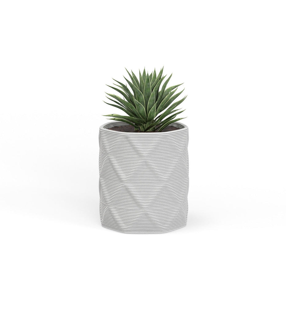 Solana Small Round Planter - Diamond -