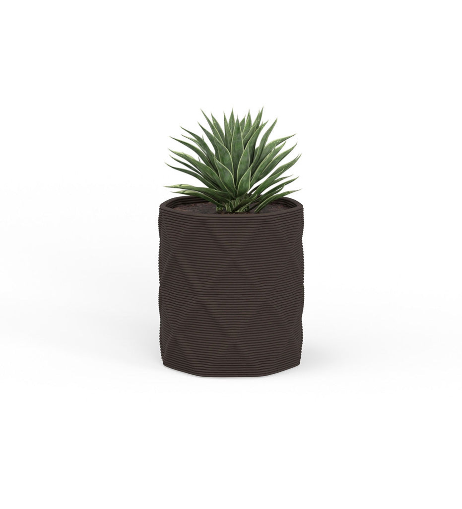 Solana Small Round Planter - Diamond -