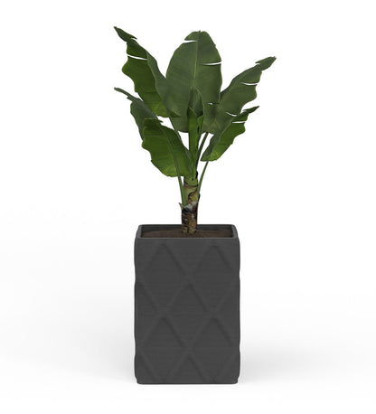 Montara Large Square Planter - Diamond -