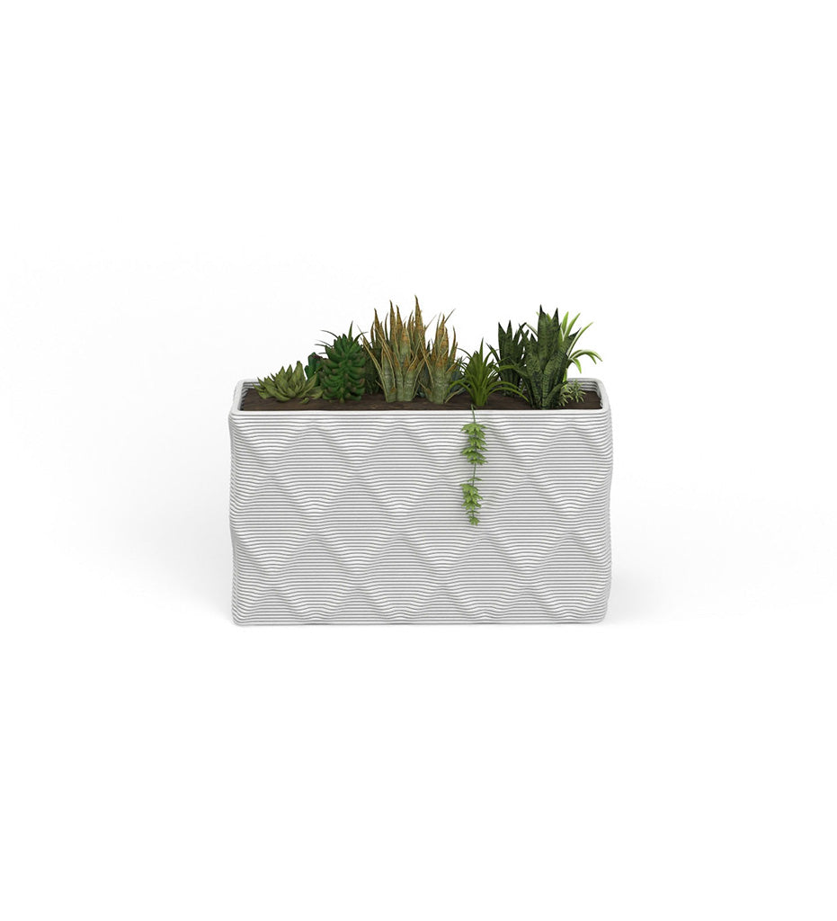 Avila Small Rectangular Planter - Diamond -