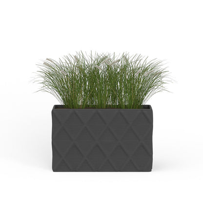 Avila Medium Rectangular Planter - Diamond -